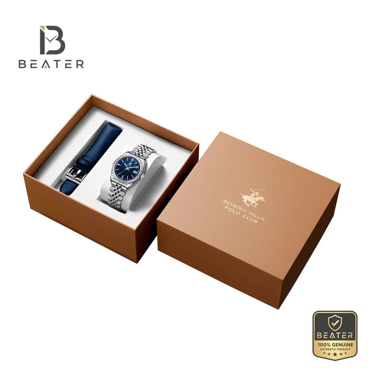 Beverly Hills Polo Club BP3911X.390 Men's Watch Side View - Beater