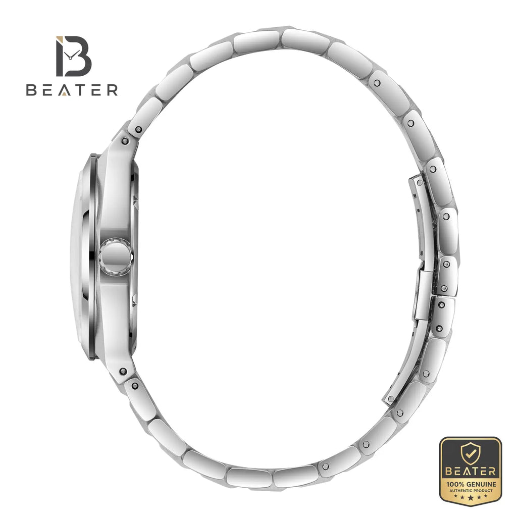 Beverly Hills Polo Club BP3912X.250 Steel Bracelet and Butterfly Buckle Detail - Beater