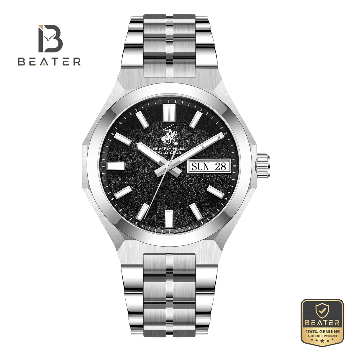 Beverly Hills Polo Club BP3912X.350 Men's Watch Front Dial View - Beater