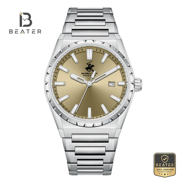 Beverly Hills Polo Club BP3918X.340 Men's Brown Dial Watch Front View - Beater