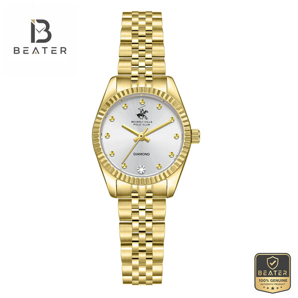 Beverly Hills Polo Club BP3923C.130 Women's Silver Dial Watch Front View - Beater