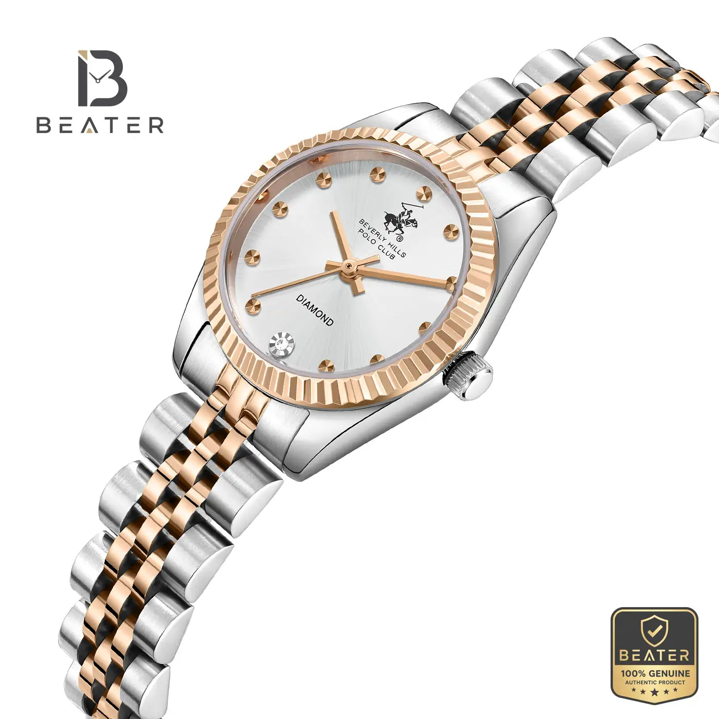 Beverly Hills Polo Club BP3923C.530 Women's Silver Steel Bracelet Watch Secondary image