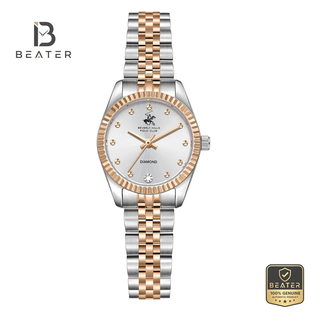 Beverly Hills Polo Club BP3923C.530 Women's Watch Front Dial View - Beater