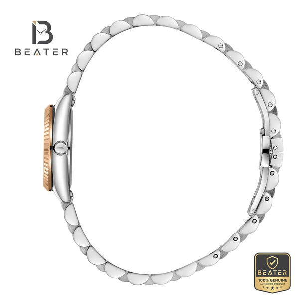 Beverly Hills Polo Club BP3923C.530 Steel Bracelet and Butterfly Buckle Detail - Beater