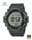 CASIO AE-1500WHX-3AVDF Men's Digital Resin Strap Watch Front Dial View - Beater