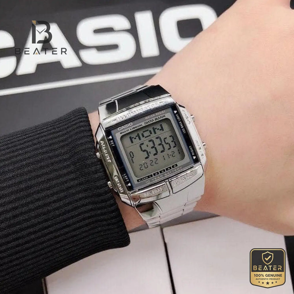 CASIO DB-360-1ADF Men's Digital Watch Wrist Profile - Beater