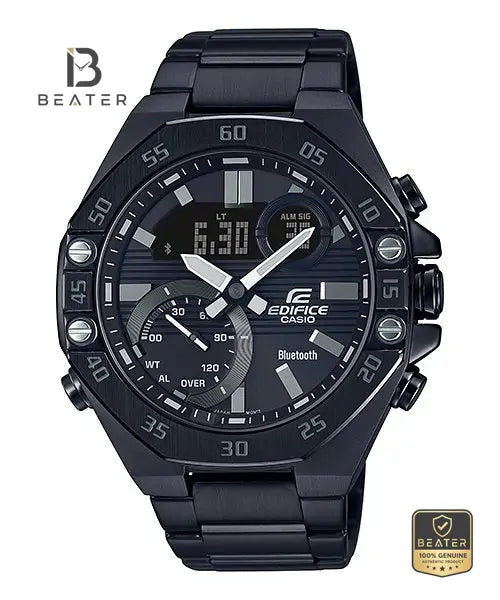 Casio Edifice ECB-10DC-1ADF Men's Watch Front Dial View - Beater Main image