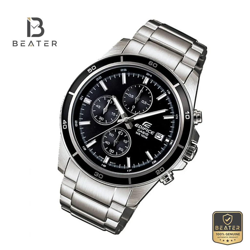 Casio Edifice EFR-526D-1AVUDF Date Display Close-Up View - Beater