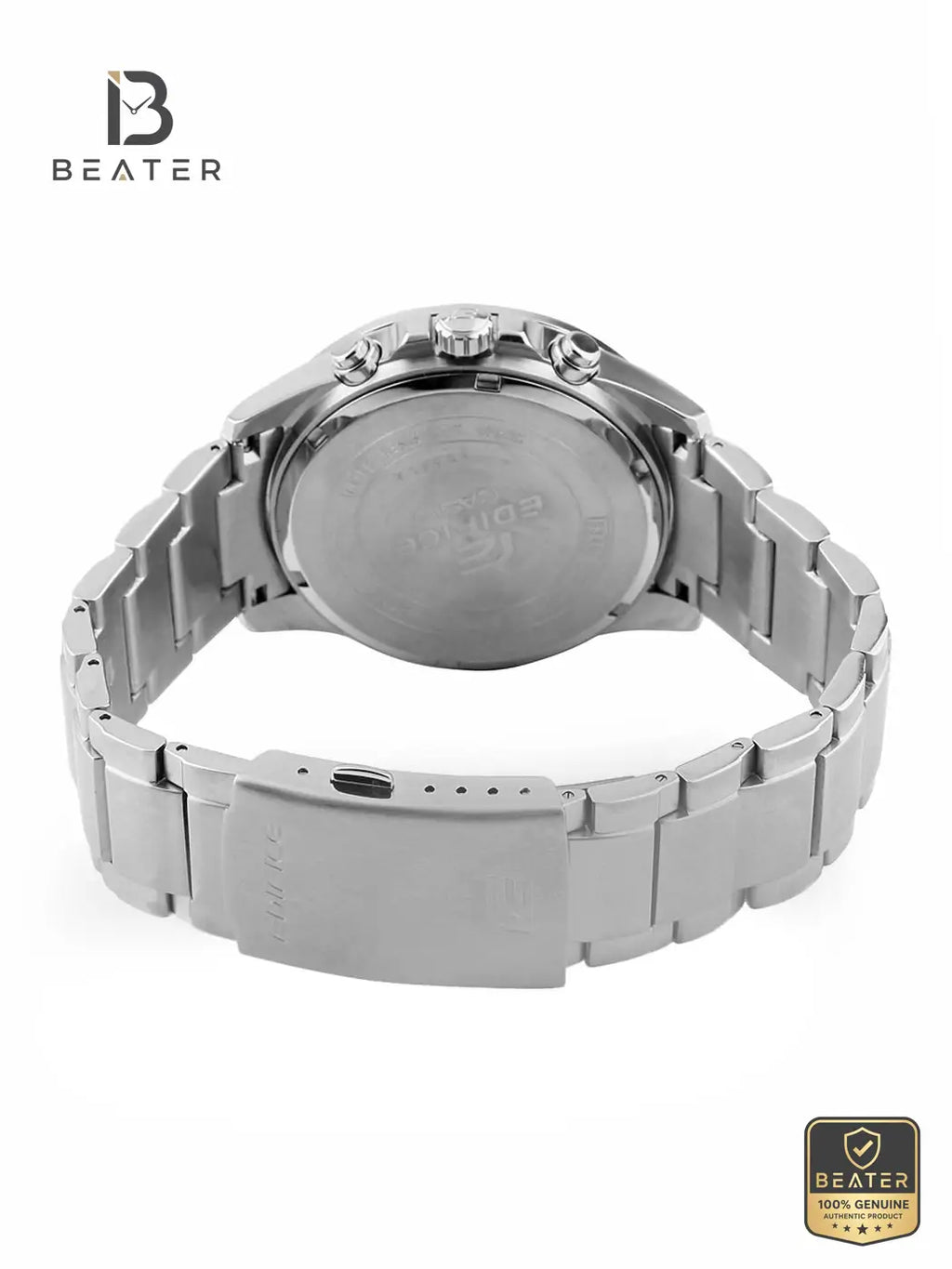 Casio Edifice EFR-526D-1AVUDF Men's Chronograph Watch Side Angle View - Beater