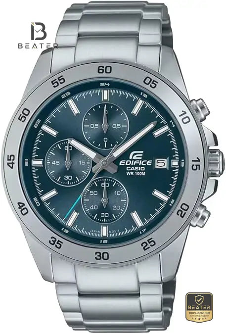 Casio Edifice EFR-526D-2AVUDF Men's Watch Chronograph Display View - Beater