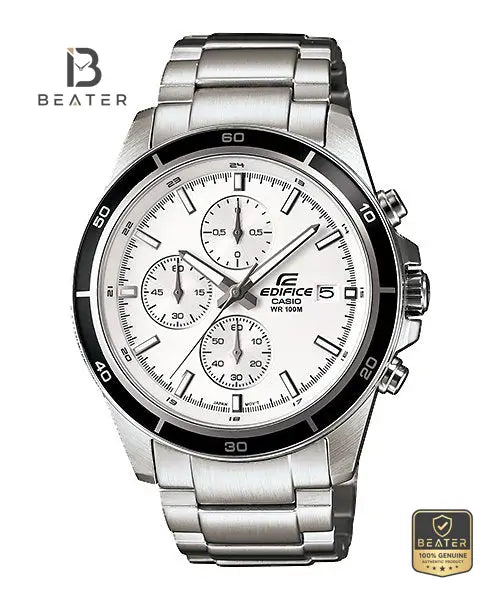 Casio Edifice EFR-526D-7AVUDF Men's Stainless Steel Case and Bezel Profile - Beater