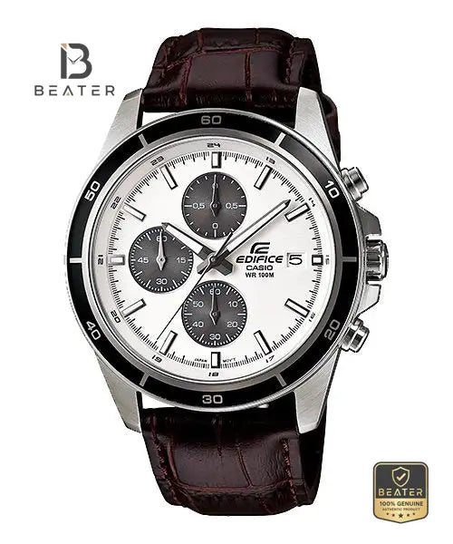 Casio Edifice EFR-526L-7AVUDF Chronograph Case and Bezel Profile - Beater
