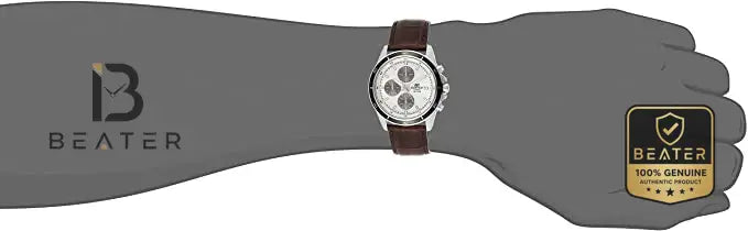 Casio Edifice EFR-526L-7AVUDF Men's Watch Wrist Profile View - Beater