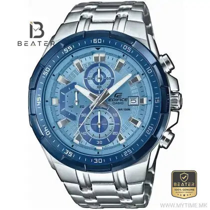 CASIO EDIFICE EFR-539DE-2A Men's Watch Front Dial View - Beater Main image