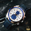 Casio Edifice EFR-539L-7C Men's Watch Front Dial View - Beater