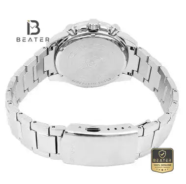 Casio Edifice EFR-574DE-7A Men's Stainless Steel Bracelet & Clasp Detail - Beater