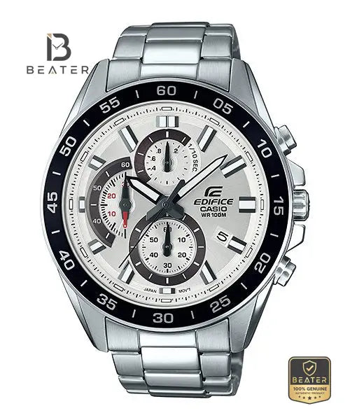 Casio Edifice EFV-550D-7AVUDF Men's Chronograph Watch Front Dial View - Beater Main image