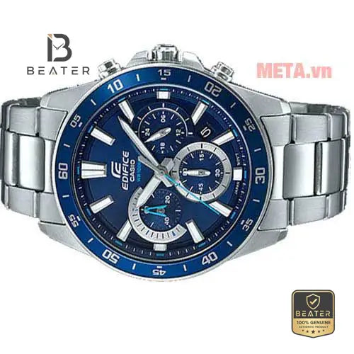 CASIO EDIFICE EFV-570D-2AVUDF Stainless Steel Bracelet and Clasp Detail - Beater