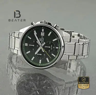 CASIO EDIFICE EFV-610D-3C Men's Green Dial Stainless Steel Bracelet Watch Secondary image