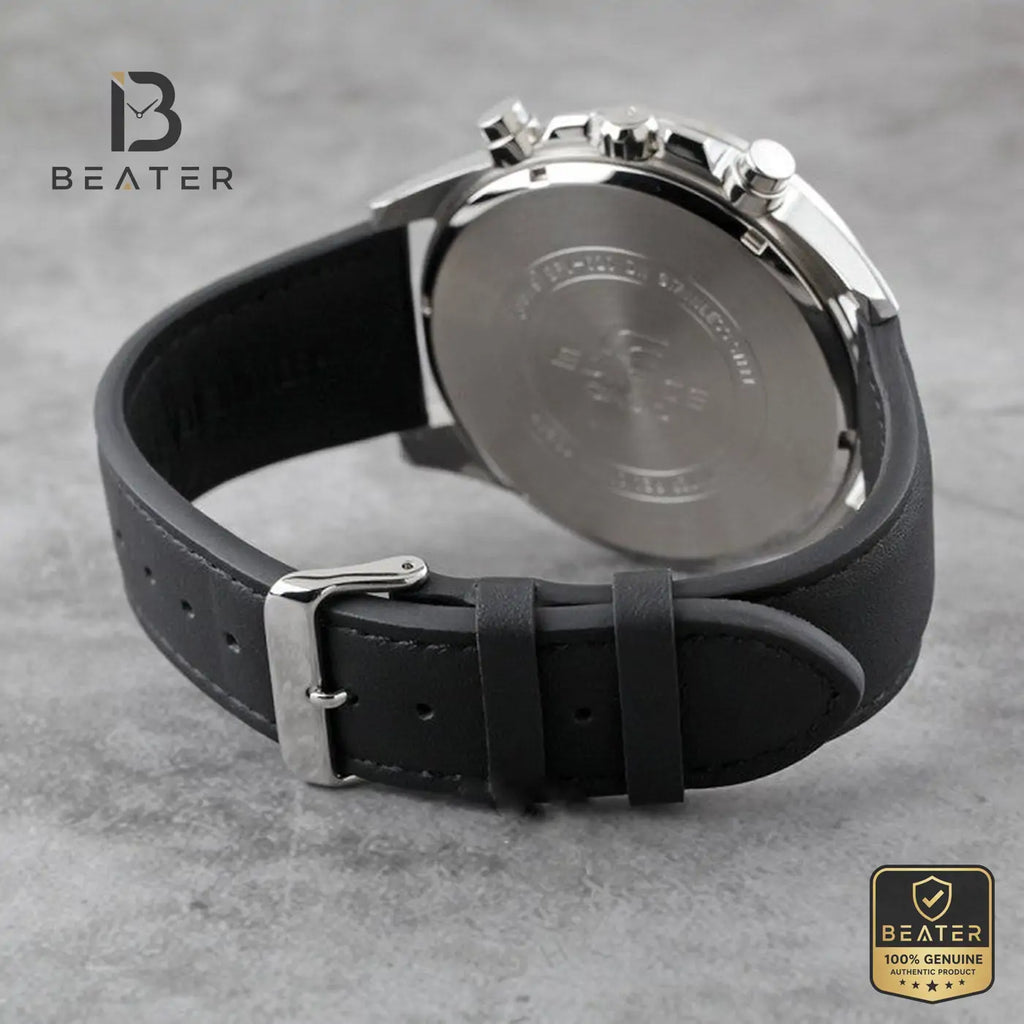 CASIO EDIFICE EFV-620L-1A Resin Band and Clasp Detail - Beater