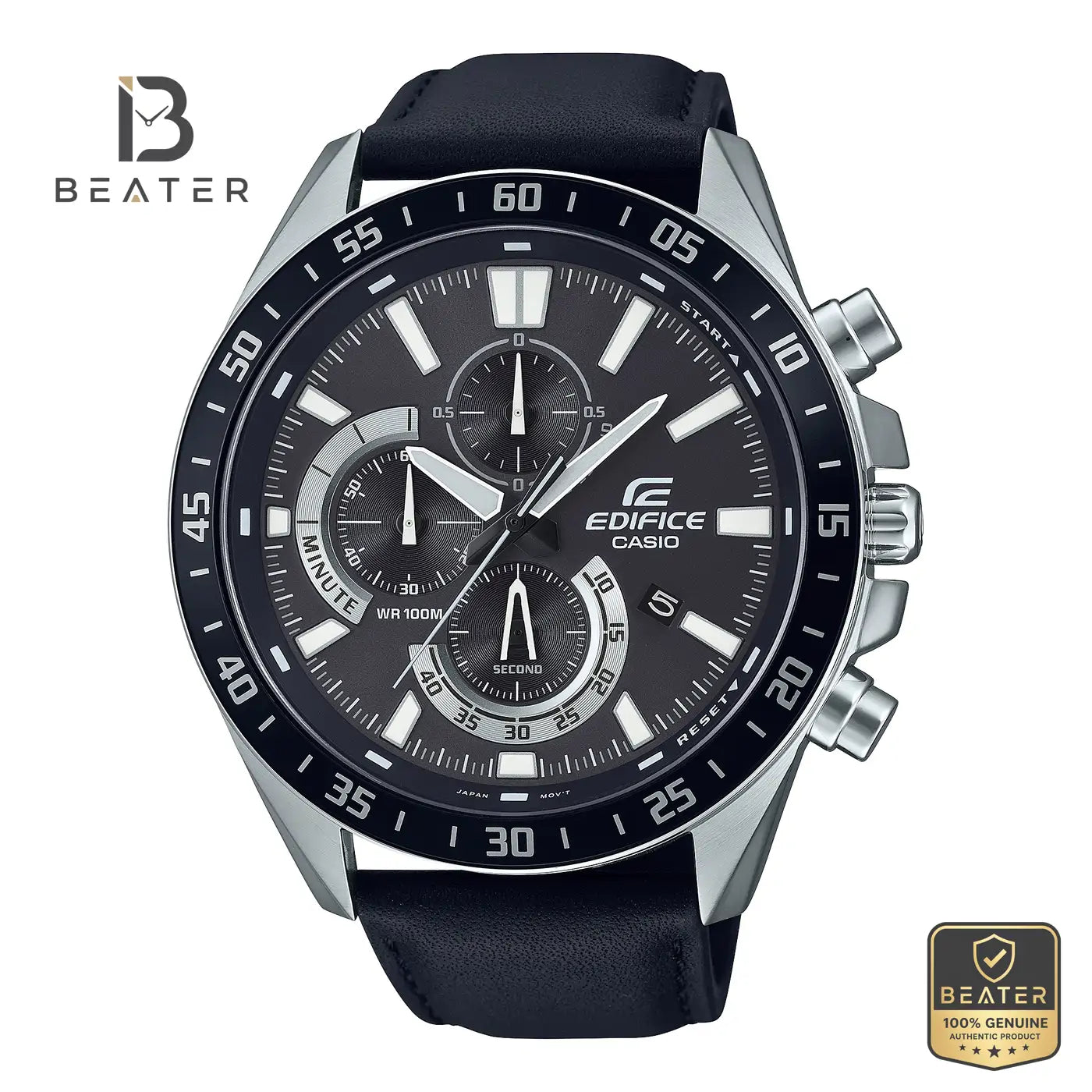 CASIO EDIFICE EFV-620L-1A Men's Resin Strap Watch Secondary image