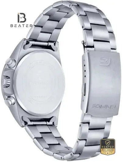 Casio Edifice EFV-650D-1AVUDF Stainless Steel Bracelet & Clasp Detail - Beater