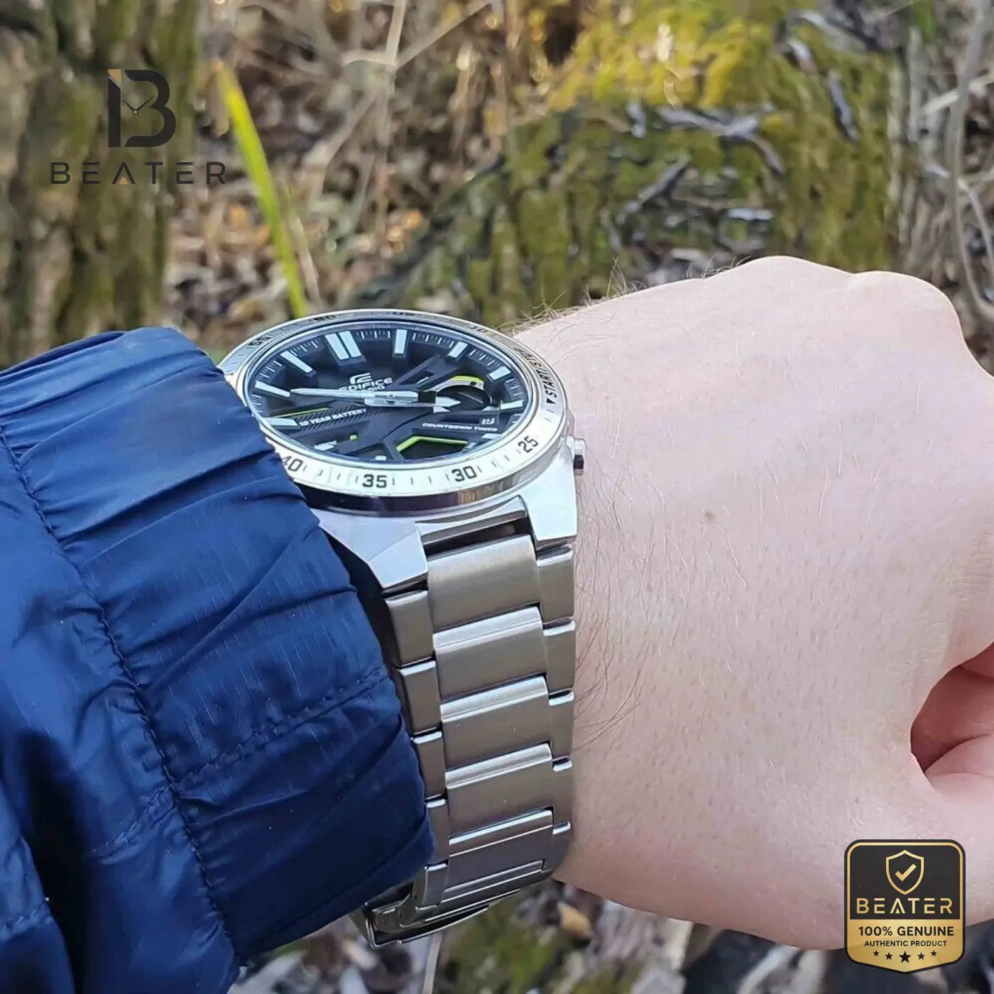 Casio Edifice EFV-C110D-5ADF Men's Bronze Stainless Steel Bracelet Watch Secondary image