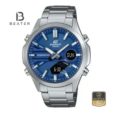 Casio Edifice EFV-C120D-2A Men's Watch Front Dial View - Beater