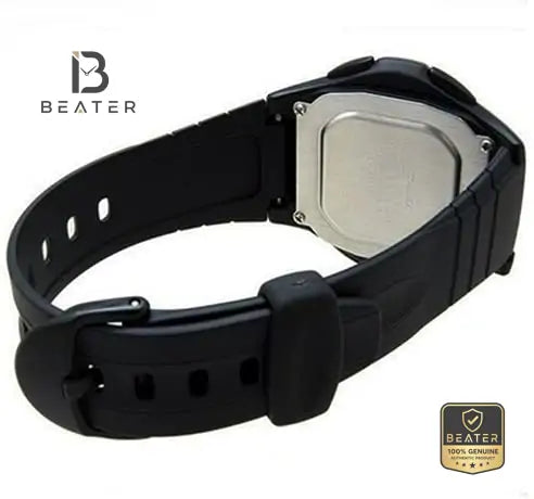 CASIO F-200W-9AUDF Men's Resin Band Detail - Beater