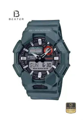 Casio G-Shock GA-010-2A Men's Watch Front Dial View - Beater