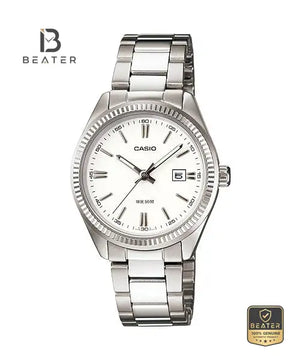 CASIO LTP-1302D-7A1VDF Women's Watch Front Dial View - Beater