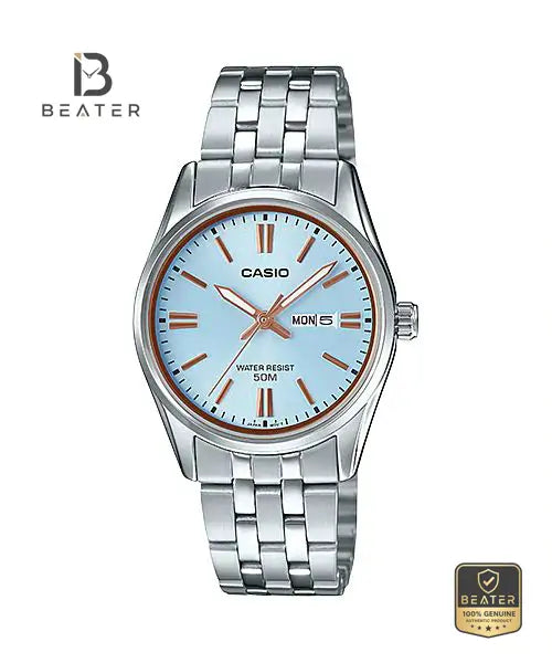 CASIO LTP-1335D-2AVDF Men's Watch Front Dial View - Beater Main image