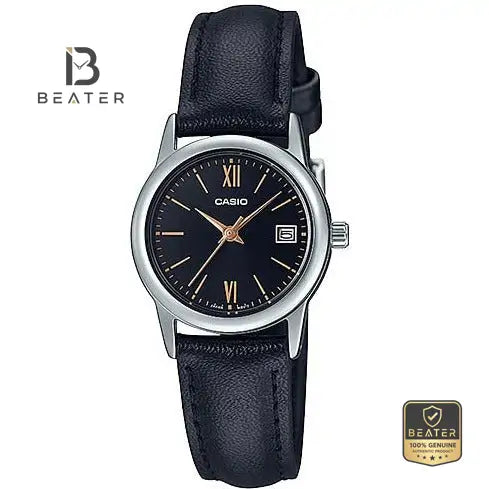 CASIO LTP-V002L-1B3UDF Women's Watch Front Dial View - Beater Main image