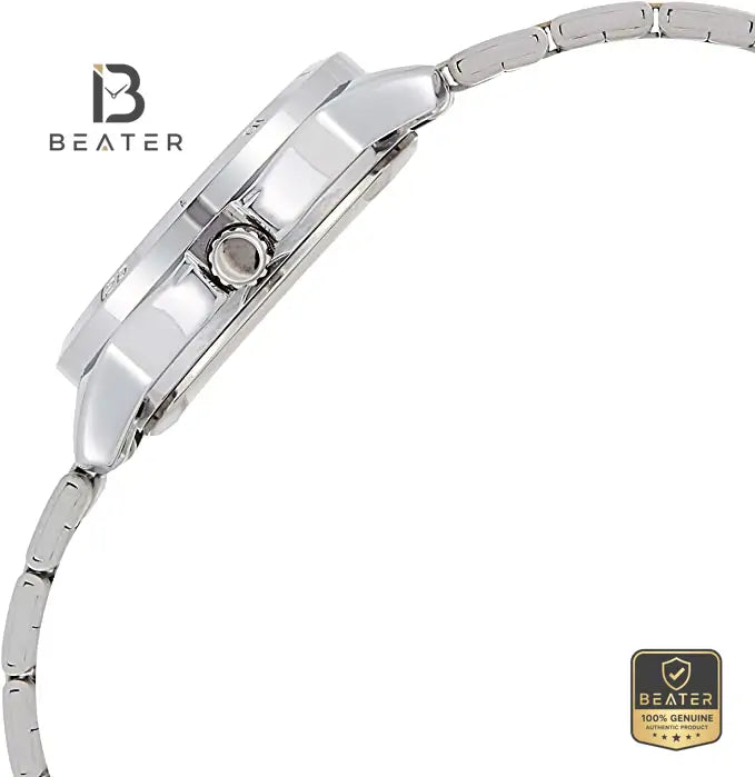CASIO LTP-V004SG-9A Women's Two Tone Case & Bezel Profile - Beater
