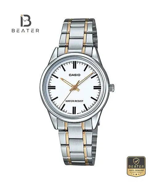 CASIO LTP-V005SG-7AUDF Women's Watch Front Dial View - Beater
