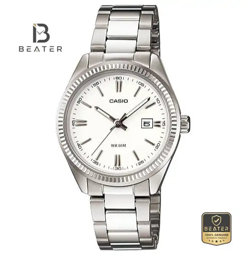 CASIO MTP-1302D-7A1VDF Men's Watch Front Dial View - Beater