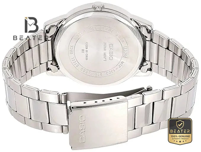 CASIO MTP-1303D-7AVDF Men's Stainless Steel Bracelet Watch Side View - Beater