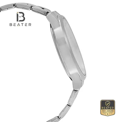 CASIO MTP-1303D-7AVDF Stainless Steel Bracelet and Triple-Fold Clasp Detail - Beater