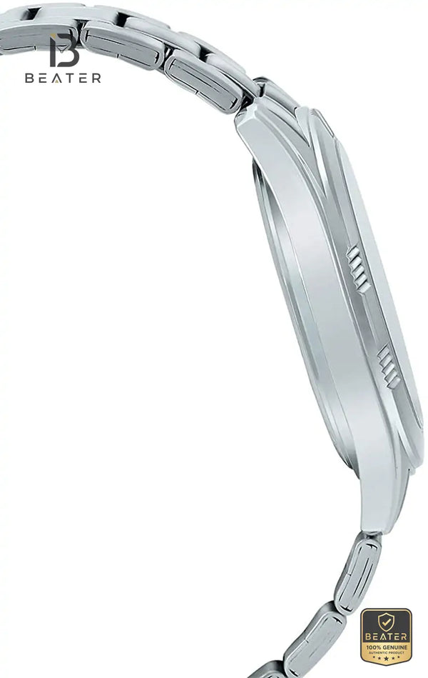 CASIO MTP-1308D-2AVDF Men's Stainless Steel Bracelet Watch Wrist View - Beater