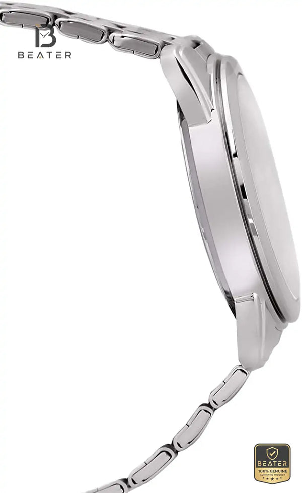 Casio MTP-1314D-2A Men's Watch Dial Close-Up View 4 - Beater