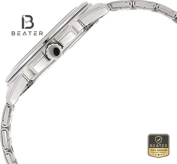 Casio MTP-1314D-2A Stainless Steel Band & Clasp Detail - Beater