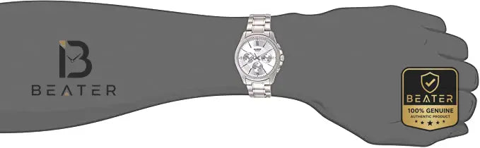 CASIO MTP-1375D-7AVDF Men's Watch Wrist Profile View - Beater