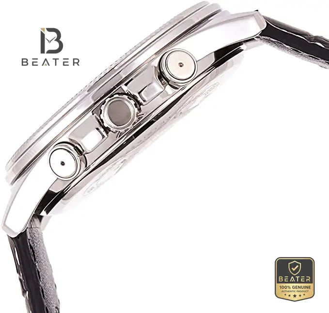 Casio MTP-1375L-7AVDF Men's Watch Side Angle View - Beater