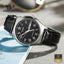 Casio MTP-V006L-1B Men's Watch Front Dial View - Beater