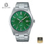 CASIO MTP-VD03D-3A1 Men's Green Dial Watch Front Dial View - Beater