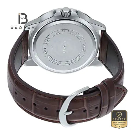 CASIO MTP-VD300L-1EUDF Men's Watch Side Angle View - Beater
