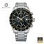 CITIZEN AN3681-57E Men's Black Dial Stainless Steel Bracelet Watch Front View - Beater