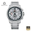 CITIZEN AN3690-56A Men's Silver/Black Dial Stainless Steel Bracelet Watch Front Dial View - Beater