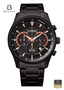 CITIZEN AN8195-58E Men's Black Dial Stainless Steel Bracelet Watch Front Dial View - Beater