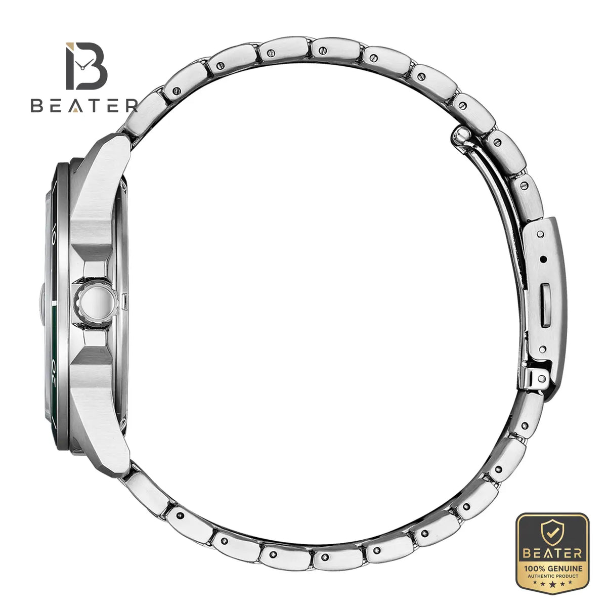 Citizen AW1811-82X Stainless Steel Bracelet & Clasp Detail - Beater